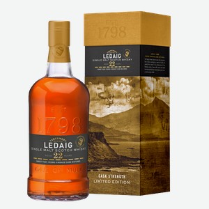 Виски Ledaig Aged 22 Years Pedro Ximenez Cask 0.7 л.