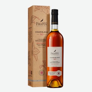 Коньяк Frapin Cigar Blend Vieille Grande Champagne 1er Grand Cru du Cognac в подарочной упаковке 0.7 л.