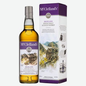Виски McClelland s Highland 0.7 л.