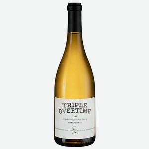 Вино Triple Overtime Chardonnay 0.75 л.