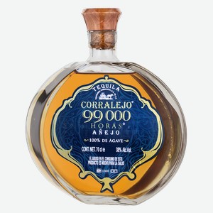 Текила CORRALEJO 99000 Horas 38%, 0.7 л. 0.7 л.