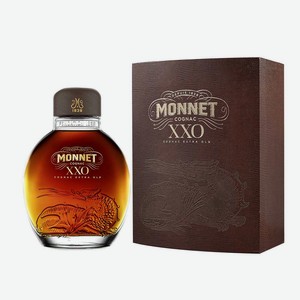 Коньяк Monnet XXO в подарочной упаковке 0.7 л.