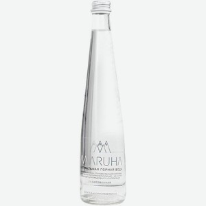 Вода  Маруха  Газированная, в стеклянной бутылке, 330 мл