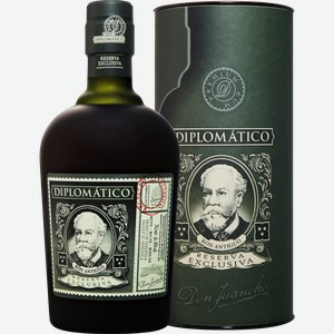 Ром Diplomatico Reserva Exclusiva (gift box) 40% 0.7 л.