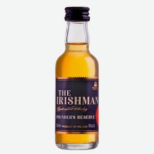 Виски The Irishman Founder s Reserve 0.05 л.