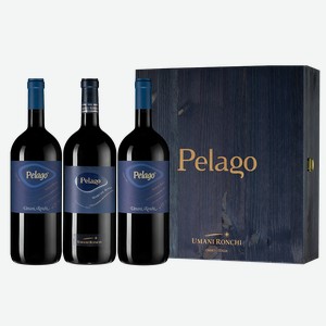 Вино Набор Umani Ronchi Pelago 1996, 2000, 2003 1.5 л.
