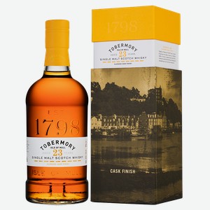 Виски Tobermory Aged 23 Years в подарочной упаковке 0.7 л.