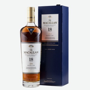 Виски Macallan Double Cask Matured 18 Years Old, 0.7 л.