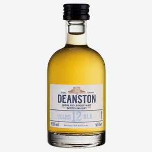 Виски Deanston Aged 12 Years 0.05 л.