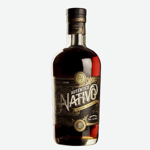 Ром Autentico Nativo 20 Years Old 0.7 л.