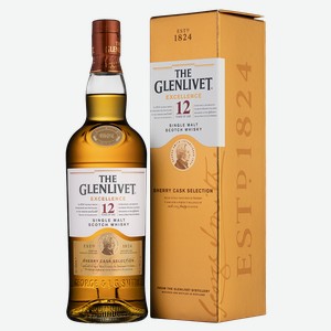 Виски The Glenlivet Aged 12 Years, 0.7 л.