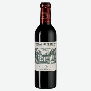 Вино Chateau Carbonnieux Rouge 0.375 л.
