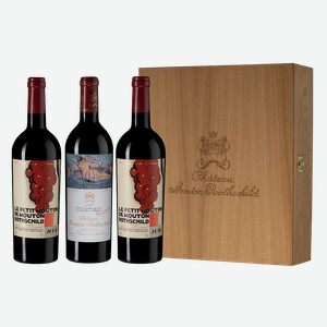 Вино Набор вин Le Petit Mouton & Chateau Mouton Rothschild 0.75 л.