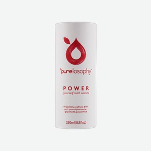 Функциональный напиток Purelosophy POWER (12 шт.) 0.25 л.