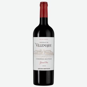 Вино Chateau de Villemajou Grand Vin Rouge 0.75 л.
