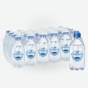 Минеральная вода Вода газированная San Benedetto (24 шт.) 0.33 л.