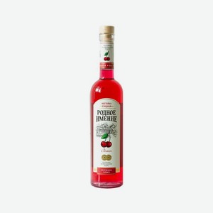 Настойка сладкая РОДНОЕ ИМЕНИЕ Вишня 19% 500мл