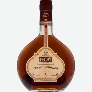 Коньяк Ной Традиционный 3-летний 0.5л
