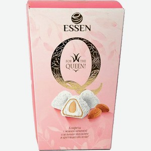 Конфеты  Q  со сливочной начинкой, миндалем и кокосом 150 г