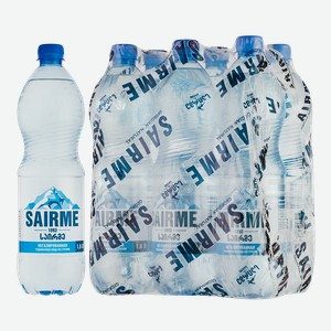 Минеральная вода Sairme still (PET) 1.0 1 л.
