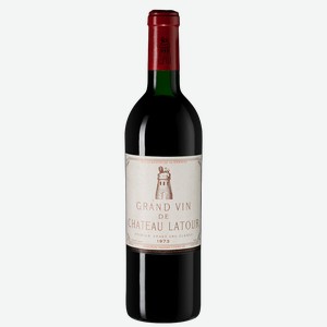 Вино Chateau Latour Premier Grand Cru Classe (Pauillac) 0.73 л.