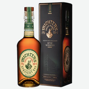 Виски Michter s US*1 Rye Whiskey, 0.7 л.
