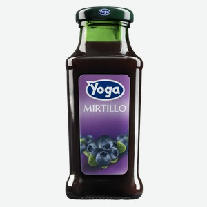 Сок Сок черничный Yoga (24 шт.) 0.2 л.