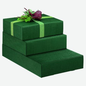 Подарочные коробки Cantinetta 3 bottiglie  Seta Verde 