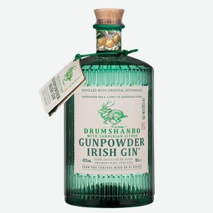 Джин Drumshanbo Gunpowder Irish Gin Sardinian Citrus, 0.7 л.