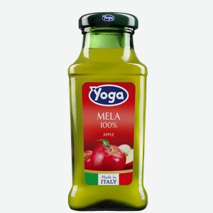 Сок Сок яблочный Yoga (24 шт.) 0.2 л.