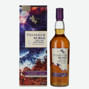 Виски Talisker Surge в подарочной упаковке 0.7 л.