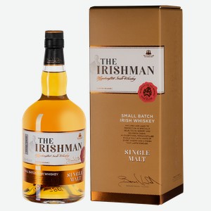 Виски The Irishman Single Malt, gift box 0.7 л.