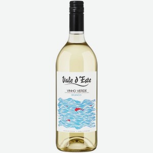 Вино Вале д`Эсте DOC VINHO VERDE Белое Сухое 1л