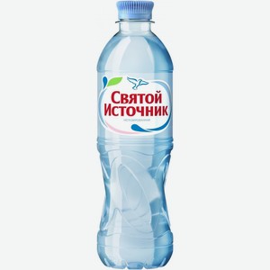 Вода  Святой Источник  Негазированная, в пластиковой бутылке, 500 мл