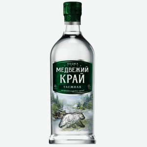 Водка  Медвежий Край Таежная  0,5л. 40%