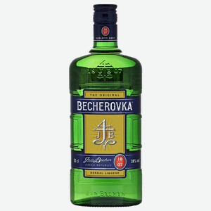 Ликер десерт.  Бехеровка  0,5л. 38%
