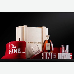 Коньяк Simple Spirits box  Hine  0.7 л.