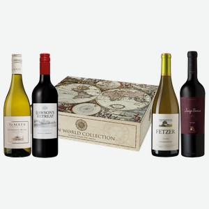 Вино Набор New World Collection из 4-х бутылок 0.75 л.