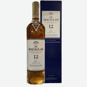 Виски Macallan Double Cask Highland Single Malt Scotch Whisky 12 y.o. (gift box) 40% 0.7 л.