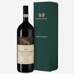 Вино Chianti Classico Gran Selezione Vigneto La Casuccia в подарочной упаковке 1.5 л.