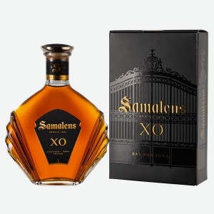 Арманьяк Samalens Bas Armagnac XO в подарочной упаковке 0.7 л.