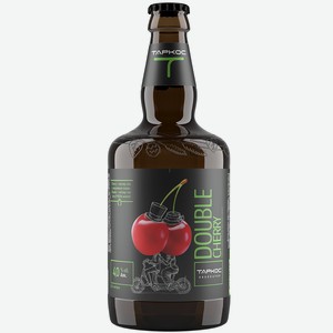 Напиток пивной Double Cherry (Дабл Черри) светлый пастеризованный 4% 0,45л стекло