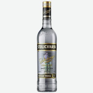 Водка Столичная Экселлент 40% 0,7л