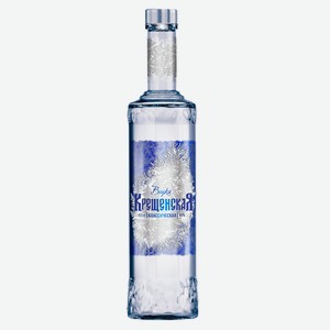 Водка Крещенская 40% 0,5л
