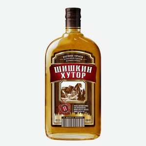 Настойка Шишкин хутор горькая фляга 40% 0,5л