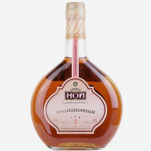 Коньяк Ной Традиционный КО трехлетний 40% 0,5л