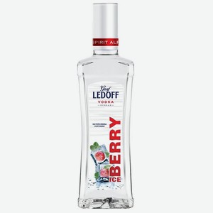 Водка Граф Ледофф Айс Берри 40% 0,5л