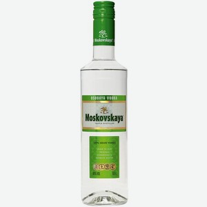 Водка Московская Особая 40% 0,5л