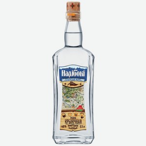 Водка Налiбокi.Крынiчная (Налибоки.Родниковая) 40% 0,5л