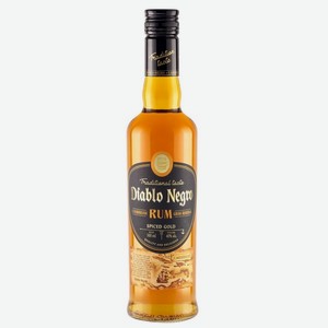 Напиток спиртовой Diablo Negro Caribbean Gran Rezerva 40% 0,5л
